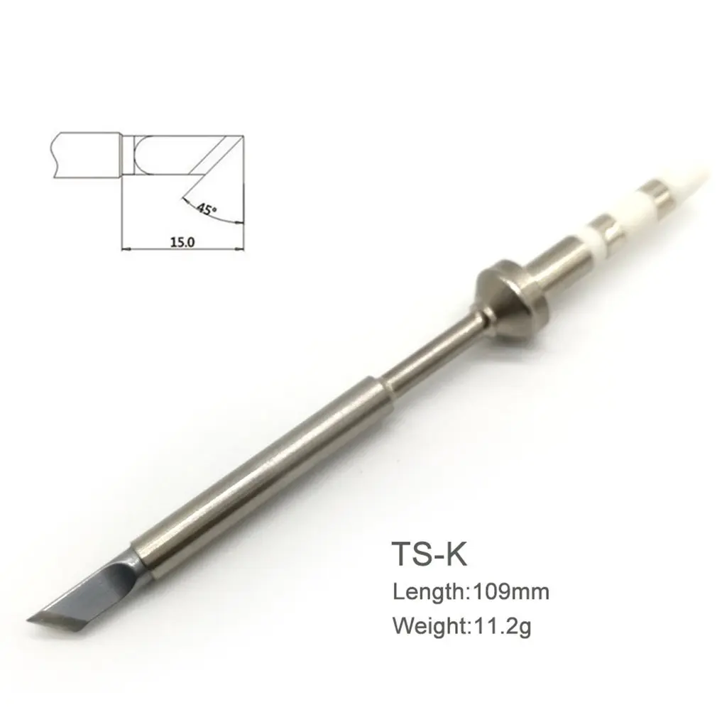 New TS100 Mini Soldering Iron Digital Soldering Iron Tip Replacement Bit Head B2 BC2 C4 D24 K I Ku ILS C1 Lead Free
New TS100 Mini Soldering Iron Digital Soldering Iron Tip Replacement Bit Head B2 BC2 C4 D24 K I Ku ILS C1 Lead Free