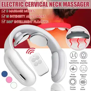 Smart Electric Neck and Shoulder Massager Pain Relief Tool Health Care Relaxation Cervical Vertebra Physiotherapy W/Remote
Smart Electric Neck and Shoulder Massager Pain Relief Tool Health Care Relaxation Cervical Vertebra Physiotherapy W/Remote