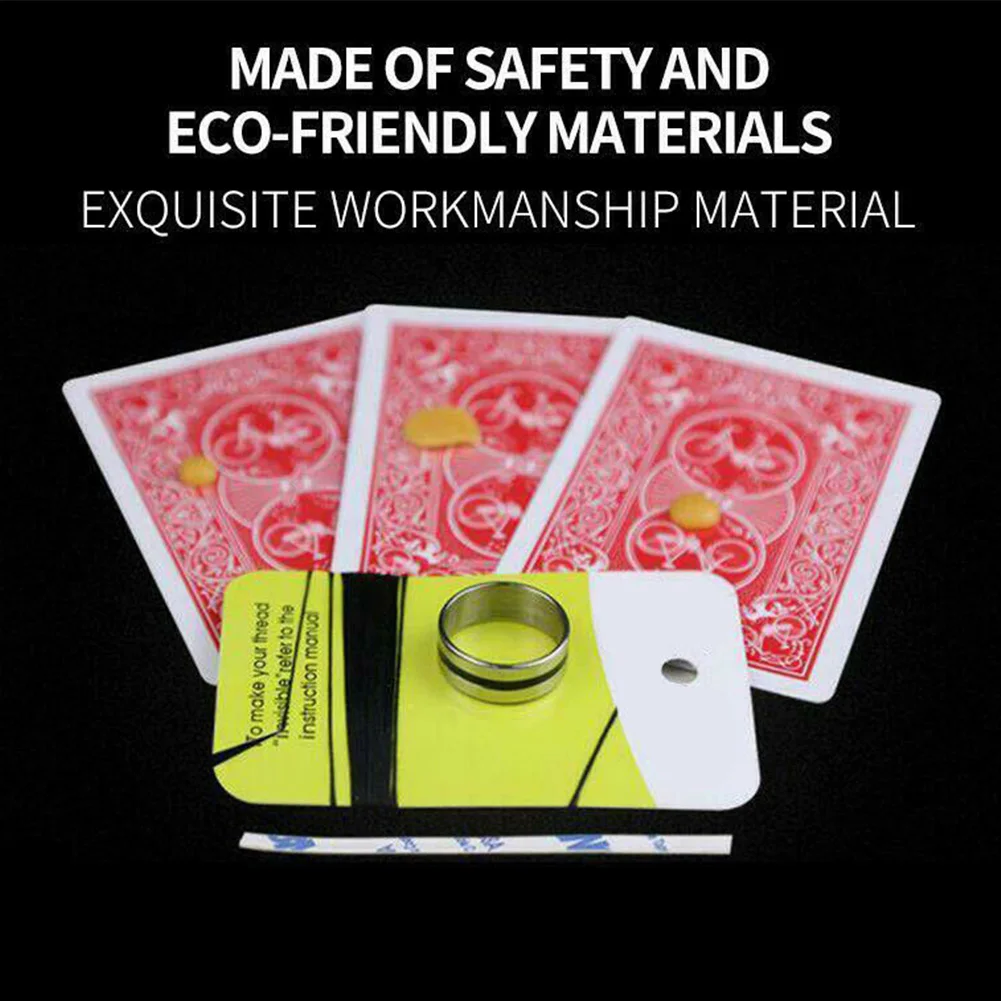 For Magician Gimmick Stage Magic Tricks Mentalism Gifts Floating Toys Ring Props Metal Magnetic Illusion Invisible Suspension
For Magician Gimmick Stage Magic Tricks Mentalism Gifts Floating Toys Ring Props Metal Magnetic Illusion Invisible Suspension