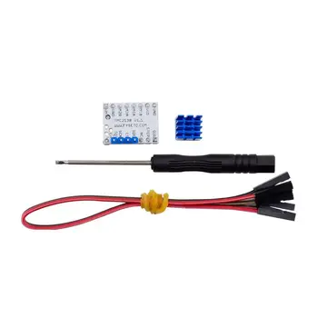 1 pcs Super Mute TMC2130 V1.1 Stepper Motor Driver Module with Heat Sink for 3D Printer
1 pcs Super Mute TMC2130 V1.1 Stepper Motor Driver Module with Heat Sink for 3D Printer