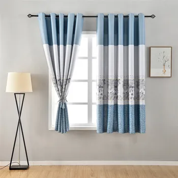 Chinese Style Short Curtains For living Room Bedroom High Quality Drapes Soft Hand Feeling 
Chinese Style Short Curtains For living Room Bedroom High Quality Drapes Soft Hand Feeling