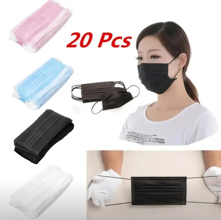 20PCS/Pack Colored Anti-dust Windproof Mask Disposable Mouth Nose Face Care Eyelash Extension Non-woven Fabric Masks
20PCS/Pack Colored Anti-dust Windproof Mask Disposable Mouth Nose Face Care Eyelash Extension Non-woven Fabric Masks
