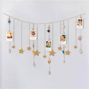 Wooden Stars Hanging Chain Nordic Style Hanging Photo Display With Chains Picture Frame Collage Wall Art Decor For Home Office
Wooden Stars Hanging Chain Nordic Style Hanging Photo Display With Chains Picture Frame Collage Wall Art Decor For Home Office