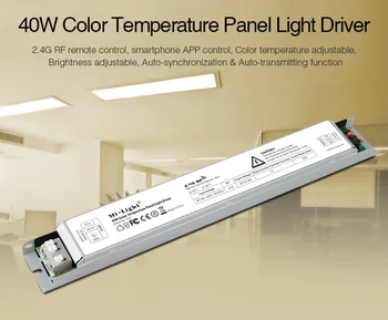milight PL2 40W Color Temperature Panel Light Driver 2.4G RF Remote Smartphone APP Control
milight PL2 40W Color Temperature Panel Light Driver 2.4G RF Remote Smartphone APP Control