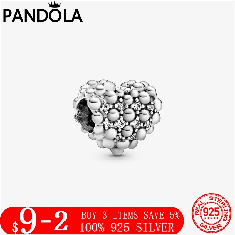 Free Shipping 925 Sterling Silver Beaded Sparkling Heart Charm Beads fit Original Pandora Bracelets Jewelry Gift
Free Shipping 925 Sterling Silver Beaded Sparkling Heart Charm Beads fit Original Pandora Bracelets Jewelry Gift