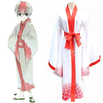 Anime Hoozuki no Reitetsu Cosplay Goldfish Kimono Japan style Grass Unisex Snapdragon Robe with Belt Uniform Halloween Costume