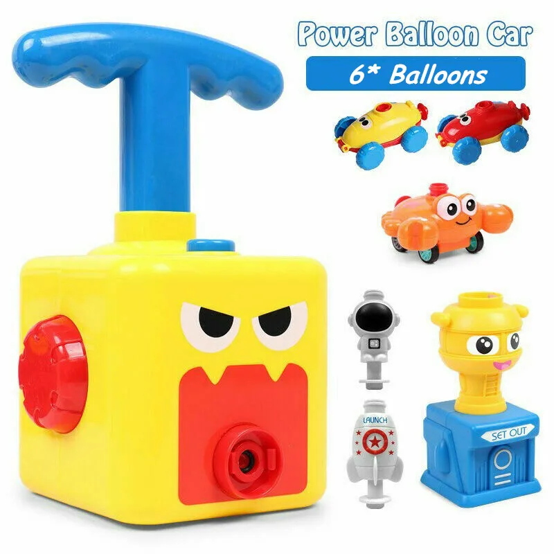 New Power Balloon Launch Tower Toy Puzzle Fun Education Inertia Air Power Balloon Car Science Experimen Toy For Children Gift
New Power Balloon Launch Tower Toy Puzzle Fun Education Inertia Air Power Balloon Car Science Experimen Toy For Children Gift