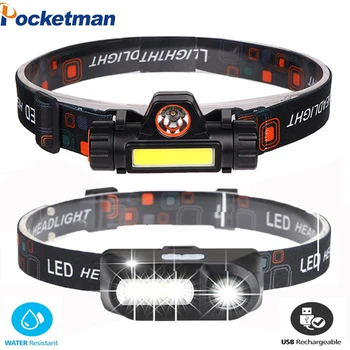 5000LM XPE+COB Bright Power LED Headlamp Portable USB Rechargeable Torch Built-in Battery Waterproof Taclical Head Torch Fishing
5000LM XPE+COB Bright Power LED Headlamp Portable USB Rechargeable Torch Built-in Battery Waterproof Taclical Head Torch Fishing