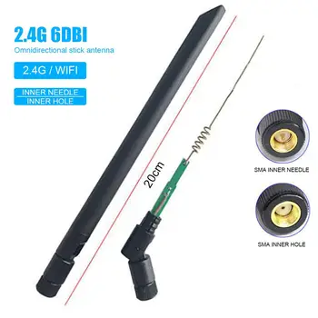 1PCS 6dbi 2.4G Omnidirectional Antenna High-gain WIFI Wireless Network Folding Antenna
1PCS 6dbi 2.4G Omnidirectional Antenna High-gain WIFI Wireless Network Folding Antenna