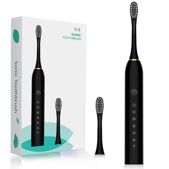Sonic Electric Toothbrush 6 Mode USB Charger IPX7 Waterproof Adult timer Brush Tooth Brushes Replacement Heads Teeth Whitening
Sonic Electric Toothbrush 6 Mode USB Charger IPX7 Waterproof Adult timer Brush Tooth Brushes Replacement Heads Teeth Whitening