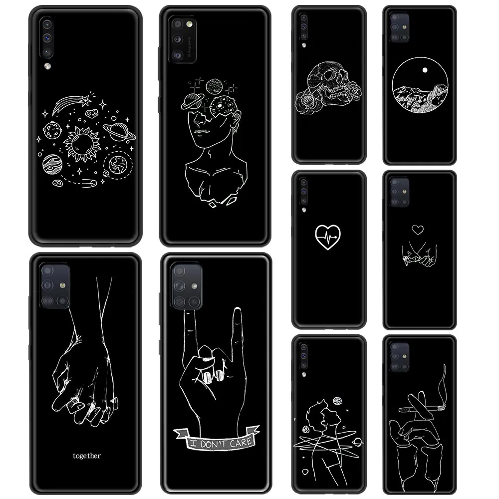Case For Samsung Galaxy A50 A51 A70 A71 A10 A20 A30 A40 A11 A21s A31 A41 TPU Soft Phone Cases Cover Black and white lines
Case For Samsung Galaxy A50 A51 A70 A71 A10 A20 A30 A40 A11 A21s A31 A41 TPU Soft Phone Cases Cover Black and white lines