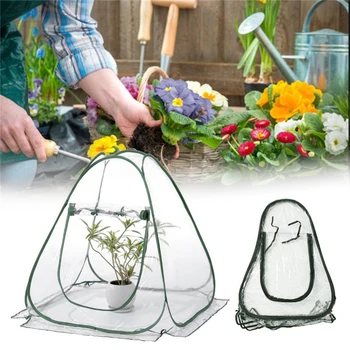 Foldable Portable Home Gardening Greenhouse Greenhouse Flowers and Flowers Insulation Shelter Rain Mini Insulation Cover
Foldable Portable Home Gardening Greenhouse Greenhouse Flowers and Flowers Insulation Shelter Rain Mini Insulation Cover
