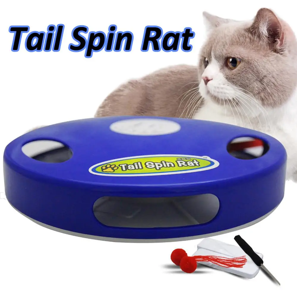 Funny Interactive Cat Toy Tail Spin Rat Electric Squeak Pet Toys Electric Squeak Entertainment Toy For Cat Pet
Funny Interactive Cat Toy Tail Spin Rat Electric Squeak Pet Toys Electric Squeak Entertainment Toy For Cat Pet