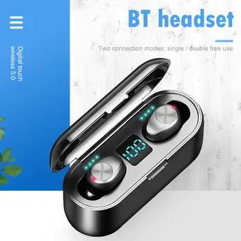 Earphones Wireless Bluetooth 5.0 Hot Selling LED Digital Display Support Call Earphones Stereo Handsfree Headset with Mic
Earphones Wireless Bluetooth 5.0 Hot Selling LED Digital Display Support Call Earphones Stereo Handsfree Headset with Mic