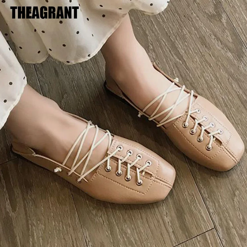 THEAGRANT New Fashion 2019 Women Flats Shoes Soft Casual Loafers Woman Ballet Flats Slip On Cross-tied Ladies Footwear WFS2001
THEAGRANT New Fashion 2019 Women Flats Shoes Soft Casual Loafers Woman Ballet Flats Slip On Cross-tied Ladies Footwear WFS2001