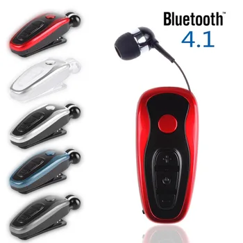 

Q7 Wireless Bluetooth4.1 Headset Vibrating Alert Wear Clip Earphone Bluetooth Wireless Earphone Earsets With Mic Mini Portable