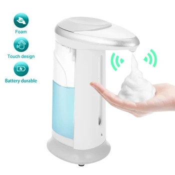 Soap Dispenser Automatic Hand Free Touchless Sanitizer Washer Gel Bottle with Intelligent Infrared Sensor for Bathroom Kitchen
Soap Dispenser Automatic Hand Free Touchless Sanitizer Washer Gel Bottle with Intelligent Infrared Sensor for Bathroom Kitchen