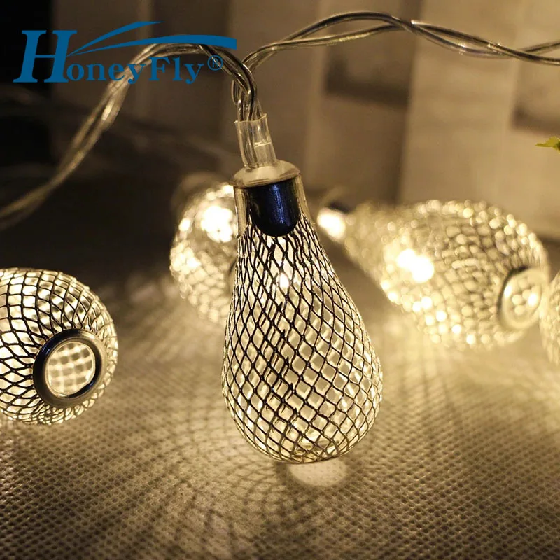 HoneyFly 20 LEDs String Light AA Battery Operated Christmas Tree Garland Light Wedding Festival Home Decoration Hollow Pendant
HoneyFly 20 LEDs String Light AA Battery Operated Christmas Tree Garland Light Wedding Festival Home Decoration Hollow Pendant