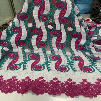 Latest Cotton African Lace Fabric With Stones green/white/red Soft Swiss Voile Lace In Switzerland For Man Dress Materials
Latest Cotton African Lace Fabric With Stones green/white/red Soft Swiss Voile Lace In Switzerland For Man Dress Materials