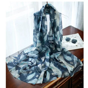 190X105CM Long 100% Silk Scarf Wraps Women Spring Summer Sunscreen Silk Shawl Hijab Head Scarves
190X105CM Long 100% Silk Scarf Wraps Women Spring Summer Sunscreen Silk Shawl Hijab Head Scarves