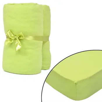 PC Apple green fitted sheet Mattress 180x200-200x220 Cotton jersey
PC Apple green fitted sheet Mattress 180x200-200x220 Cotton jersey