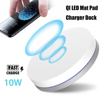 10W Fast Wireless Charger For Samsung for Galaxy S10 S9/S9+ S8 Note 9 USB Qi Charging Pad for iPhone 11 Pro XS Max XR X 8 Plus 
10W Fast Wireless Charger For Samsung for Galaxy S10 S9/S9+ S8 Note 9 USB Qi Charging Pad for iPhone 11 Pro XS Max XR X 8 Plus
