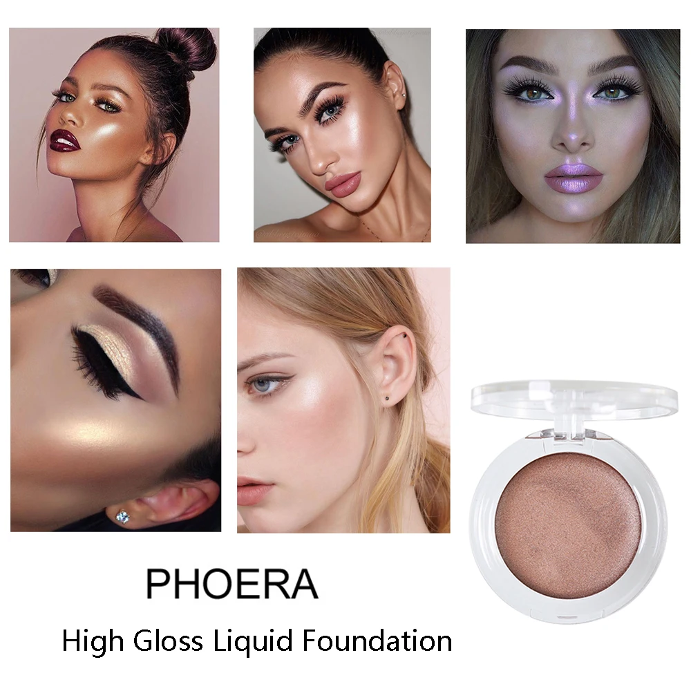 PHOERA Face Highlighter Bronzer Face Foundation Powder Shimmer Long-lasting Concealer Eye Contour High Gloss Cosmetics TSLM1
PHOERA Face Highlighter Bronzer Face Foundation Powder Shimmer Long-lasting Concealer Eye Contour High Gloss Cosmetics TSLM1