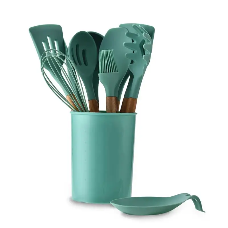 Silicone Turner Soup Spoon Spatula Brush Scraper Pasta Server Egg Beater Kitchen Utensils Cooking Tools Kitchenware Set For Home
Silicone Turner Soup Spoon Spatula Brush Scraper Pasta Server Egg Beater Kitchen Utensils Cooking Tools Kitchenware Set For Home