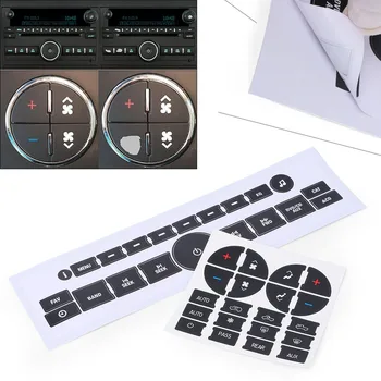 Car Radio+ A/C Climate Control Button Repair Decals Stickers For GMC Chevrolet Sierra Yukon
Car Radio+ A/C Climate Control Button Repair Decals Stickers For GMC Chevrolet Sierra Yukon