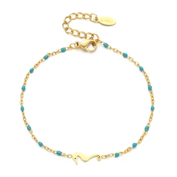 ZMZY Fashion Gold Color Seahorse Bracelets Bangles For Women Minimalist Hippocampus Charm Bracelet Statement Jewelry Wholesale
ZMZY Fashion Gold Color Seahorse Bracelets Bangles For Women Minimalist Hippocampus Charm Bracelet Statement Jewelry Wholesale