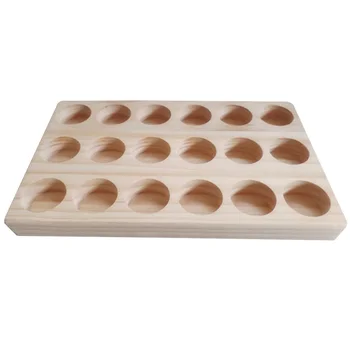 Wooden 18 Holes Aromatherapy Makeup Holder Essential Oil Tray Display Rack Perfume Storage Smooth Handmade Space Saving
Wooden 18 Holes Aromatherapy Makeup Holder Essential Oil Tray Display Rack Perfume Storage Smooth Handmade Space Saving