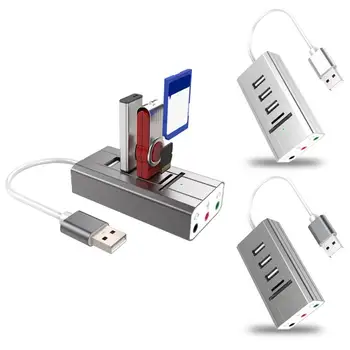High Quality USB 2.0 Multipurpose HUB Connector Audio Ports TF Slot SD Card Reader Slot Adaptor
High Quality USB 2.0 Multipurpose HUB Connector Audio Ports TF Slot SD Card Reader Slot Adaptor