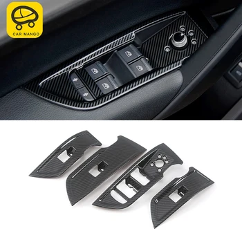 CARMANGO Auto Car Accessories Window Lift Button Switch Control Panel Cover Frame Sticker Decoration for Audi Q5 FY 2017-2020
CARMANGO Auto Car Accessories Window Lift Button Switch Control Panel Cover Frame Sticker Decoration for Audi Q5 FY 2017-2020