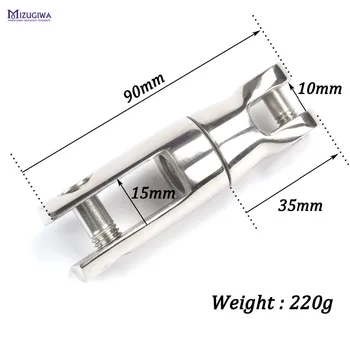 Boat Anchor Swivel Connector for 1/4", 5/16" Chain Marine Grade 316 Stainless Steel Heavy Duty Hardware Inox Ketting
Boat Anchor Swivel Connector for 1/4", 5/16" Chain Marine Grade 316 Stainless Steel Heavy Duty Hardware Inox Ketting