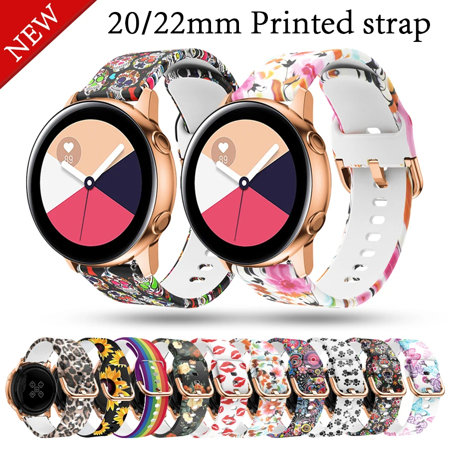 20mm 22mm Silicone Band for Samsung Galaxy Watch Active 2 Active 3 Gear S2 Wristband Strap for Huawei GT 2 2e Huami Amazfit bip
20mm 22mm Silicone Band for Samsung Galaxy Watch Active 2 Active 3 Gear S2 Wristband Strap for Huawei GT 2 2e Huami Amazfit bip