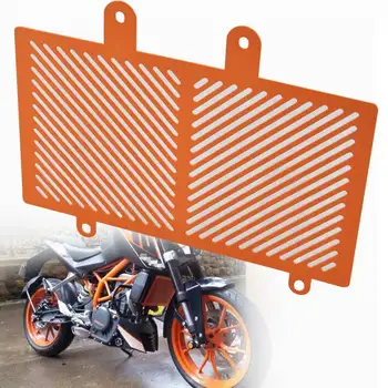 Motorcycle Radiator Guard Grille Protector Aluminum Cover Orange Black For KTM 250 390 Duke 2017-2018 Models 
Motorcycle Radiator Guard Grille Protector Aluminum Cover Orange Black For KTM 250 390 Duke 2017-2018 Models