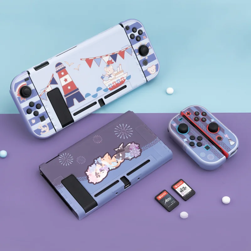 Geekshare Nintendo Switch Nautical Bear Goldfish Fairy League Sublimation Print Soft Cover Back Girp Shell For Nintend Switch
Geekshare Nintendo Switch Nautical Bear Goldfish Fairy League Sublimation Print Soft Cover Back Girp Shell For Nintend Switch