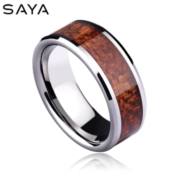 NEW ARRIAVEL 8MM Comfort Fit Tungsten Ring Cobalt Free for Man Inlay Koa Wood Size 8-11
NEW ARRIAVEL 8MM Comfort Fit Tungsten Ring Cobalt Free for Man Inlay Koa Wood Size 8-11