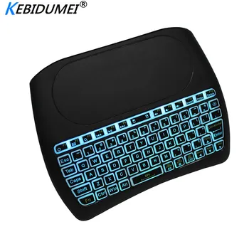 D8 Wireless Keyboard Backlit Pro Plus Remote Control English Russian 2.4GHz Wireless Mini Keyboard Air Mouse Touchpad Controller
D8 Wireless Keyboard Backlit Pro Plus Remote Control English Russian 2.4GHz Wireless Mini Keyboard Air Mouse Touchpad Controller