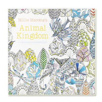 24 Pages Animal Kingdom Coloring Book for Adult Child Relieve Stress Kill Time Painting Drawing Art Book Graffiti Colouring Book
24 Pages Animal Kingdom Coloring Book for Adult Child Relieve Stress Kill Time Painting Drawing Art Book Graffiti Colouring Book