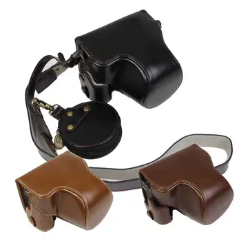 Luxury PU Leather Camera Bag Protective Skin Cover For Canon EOS M6 II EOSM6 II M6 Mark II With Bottom Battery Opening
Luxury PU Leather Camera Bag Protective Skin Cover For Canon EOS M6 II EOSM6 II M6 Mark II With Bottom Battery Opening