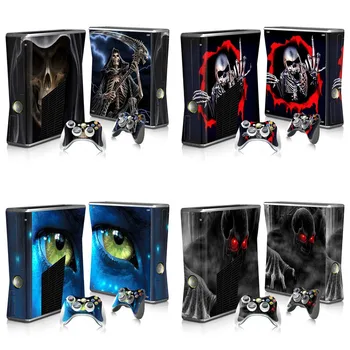 SKull skins Top skin Vinyl Skins For Microsoft Xbox 360 Slim Sticker Controller and Console Protective Skins
SKull skins Top skin Vinyl Skins For Microsoft Xbox 360 Slim Sticker Controller and Console Protective Skins