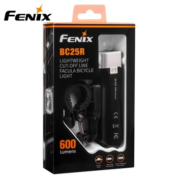 Fenix BC25R CREE XP-G3 neutral white LED 600 lumens bike light micro USB recharging build-in lithium battery
Fenix BC25R CREE XP-G3 neutral white LED 600 lumens bike light micro USB recharging build-in lithium battery