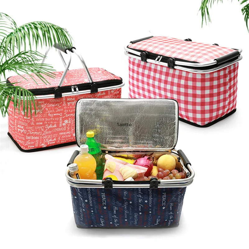 New Multi-functional Thermal Insulation Shopping Basket Outdoor Hand-held Foldable Picnic Basket Thermal Insulation Picnic Bag
New Multi-functional Thermal Insulation Shopping Basket Outdoor Hand-held Foldable Picnic Basket Thermal Insulation Picnic Bag