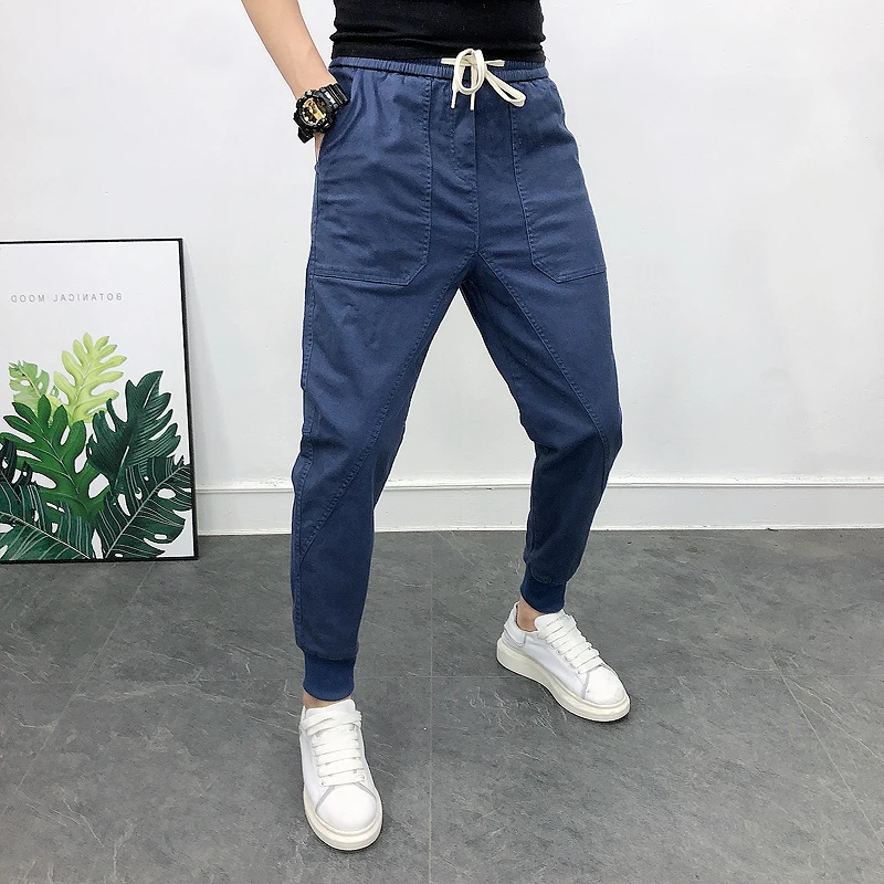 New Arrival Summer Men Harem Pants Fashion 2020 Slim Fit Men Joggers Pants Streetwear Simple Casual Trousers Male Clothing 36-28
New Arrival Summer Men Harem Pants Fashion 2020 Slim Fit Men Joggers Pants Streetwear Simple Casual Trousers Male Clothing 36-28