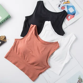 Fashion Vest Halter Short Top Women Crop Tops Casual Stretch Tank Tops Female Black White Solid Color Sleeveless Camisoles
Fashion Vest Halter Short Top Women Crop Tops Casual Stretch Tank Tops Female Black White Solid Color Sleeveless Camisoles