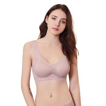 Push Up Wireless Padded Super Comfort Intimates Sexy Lingerie Adjustable Bralette Women Seamless Bra Yoga Stretch Lace Floral 
Push Up Wireless Padded Super Comfort Intimates Sexy Lingerie Adjustable Bralette Women Seamless Bra Yoga Stretch Lace Floral
