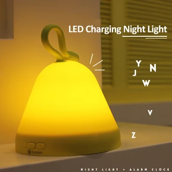 NEWKBO LED Charging Night Light Electronic Clock Bedside Lamp Snooze Function Time And Date Mode Switching Temperature
NEWKBO LED Charging Night Light Electronic Clock Bedside Lamp Snooze Function Time And Date Mode Switching Temperature