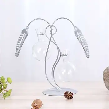 New Rice Flower Spike Hydroponic Plant Vases Glass Vase Table Desktop Bonsai Flower Pot Hanging Pots with Wooden Tray Home Decor
New Rice Flower Spike Hydroponic Plant Vases Glass Vase Table Desktop Bonsai Flower Pot Hanging Pots with Wooden Tray Home Decor