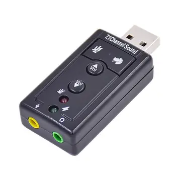 Portable Audio Adapter Usb 7.1 Channel Esternal 3D usb sound card audio interface soundcard Adattatore Pc Notebook Card Adapters
Portable Audio Adapter Usb 7.1 Channel Esternal 3D usb sound card audio interface soundcard Adattatore Pc Notebook Card Adapters